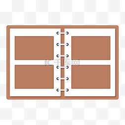 相片夹相片图片_米色精致相册图册相片照片边框