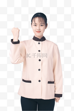 酒店工作服图片_餐饮酒店服务员服务人员