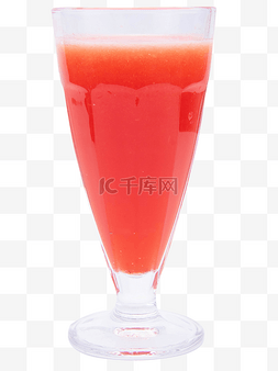 西瓜汁素材图片_玻璃杯西瓜汁