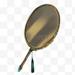 古风镜子圆镜子铜镜化妆镜古代