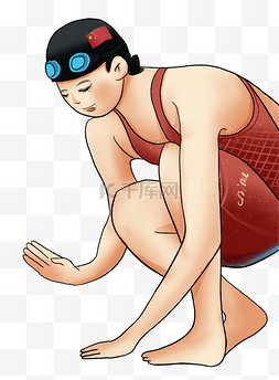 游泳员游泳图片_东京奥运会游泳比赛女队员