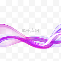 抽象紫色烟雾边框