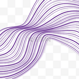 抽象流动线条底纹曲线紫色