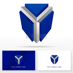 Letter Y logo icon design template elements -