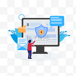 数据安全图片_网络信息数据安全保护