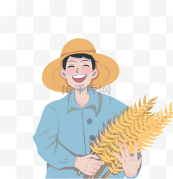 芒种图片_夏季芒种农民