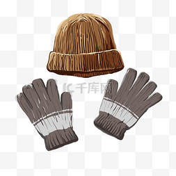 冬季保暖帽子手套衣服服饰暖冬