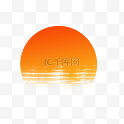 晚霞的海边图片_太阳晚霞夕阳