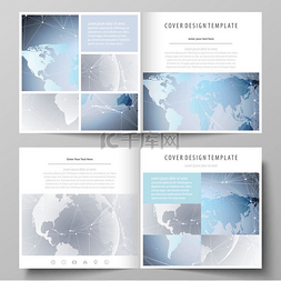封面矢量图图片_方形设计手册、传单、小册子的两