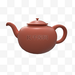 饮茶图片_C4D茶壶模型