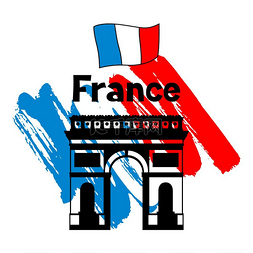 背景纪念碑图片_法国背景设计。
