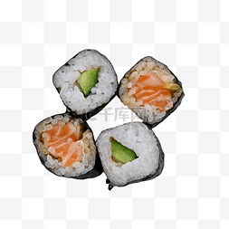 日式美食摄影图片_寿司美食海苔摄影图