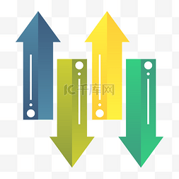 年终标题图片_PPT目录标题标签箭头上下