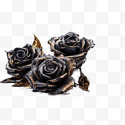 高清免扣花卉摄影黑玫瑰设计素材