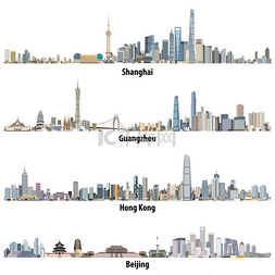 老北京鸡肉卷图片_上海、 香港、 广州和北京的天际