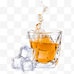 一杯威士忌洋酒聚会饮料