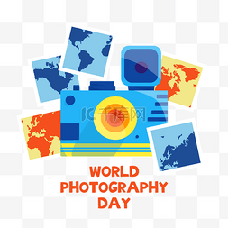 蓝色相机世界摄影日照片