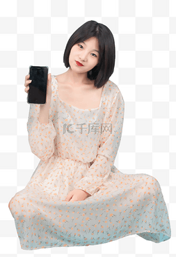 京东618图片_618美女手机购物