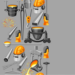 冶金无缝图案工业物品和设备冶金