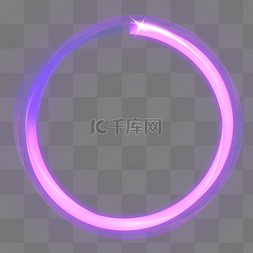 结晶体圆环背景图片_发光光环光圈光效圆环