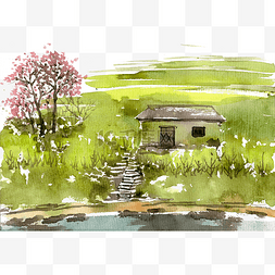 春天的小屋