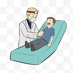 牙科医生卡通图片_牙医剪贴画医生看病