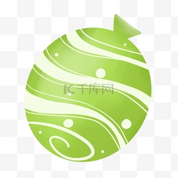 卡通扁平背景装图片_绿色气球白色条纹日本夏日祭水風