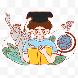 出国留学图片_留学生教育出国留学海外留学