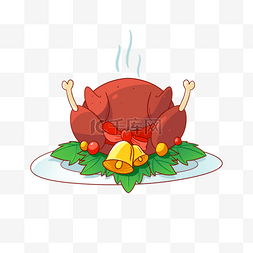 烤鸡图片_日本圣诞节食物炸鸡烤鸡