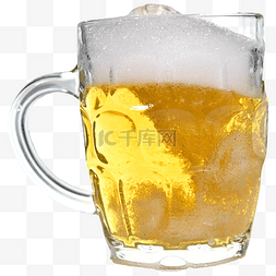冰块饮料图片_玻璃杯啤酒棕色饮料