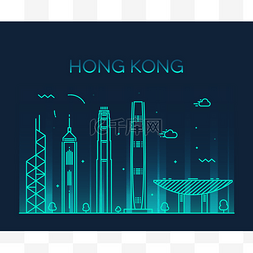 香港图片_Hong 香港城市剪影