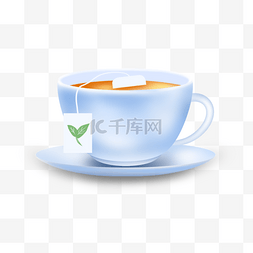 茶叶水图片_茶叶茶水饮品写实风格