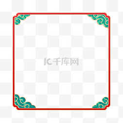 端午牌坊图片_中国风立体金边浮雕花纹边框端午