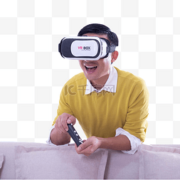 大黄蜂汽车图片_创意VR科技人像体验虚拟