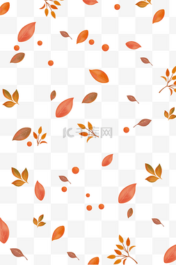 树叶边框图片_秋天树叶秋季底纹