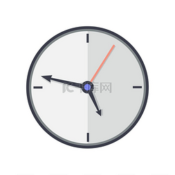 箭头时间盘图片_时间和时钟图标。