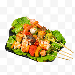 蔬菜串串图片_烧烤烤串烤肠