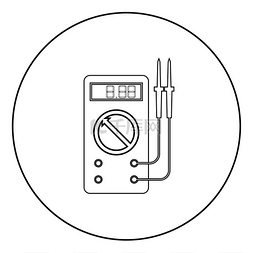 电压探头图片_用于测量电气指示器交流直流电压
