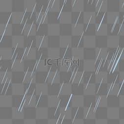 效果素材图片_透明的雨