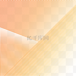 橘色几何线条底纹