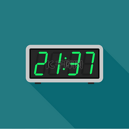 数字时钟平板式数字时钟简单的电