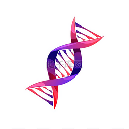 白色设计图片_螺旋图标遗传医学载体符号螺旋分