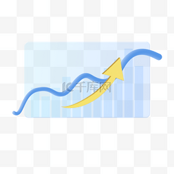 ui图片_上升箭头金融商务商业趋势