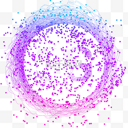 科技数据蓝色海报图片_6g立体光效网络互联网蓝色光效高