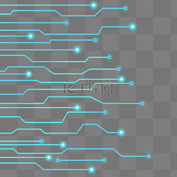 电路图片_科技电路芯片线条芯片