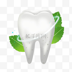 牙医口腔图片_牙齿清洁美白效果