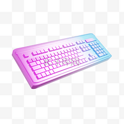 3DC4D立体酸性电子设备键盘