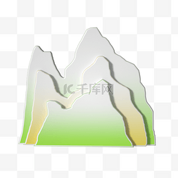 大山图片_3D立体山水