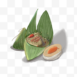 端午节蛋黄粽子