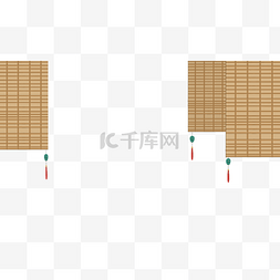 古代帘子竹帘
